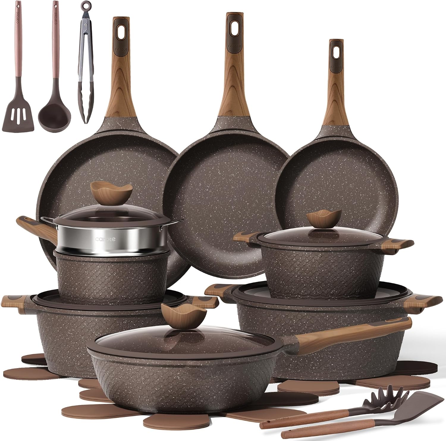CAROTE 26-Piece Cookware Set Review: A Complete Kitchen for $129.99